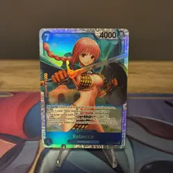 One Piece TCG - Rebecca OP10-058 - Foil SR - Royal Blood - English - Image 1