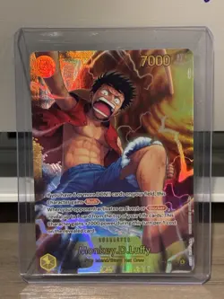 SHIPS TODAY ONE PIECE Monkey.D.Luffy OP15-119 SEC Adventure on Kami’s Island ENG - Image 1