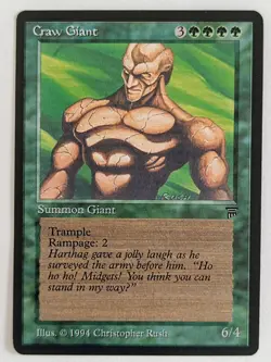 MtG | 1 x Craw Giant | Trample Rampage | Legends | Magic the Gathering - Image 1