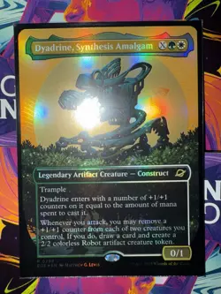 Dyadrine, Synthesis Amalgam R 0298 Borderless FOIL* MTG Edge Of Eternities Magic - Image 1