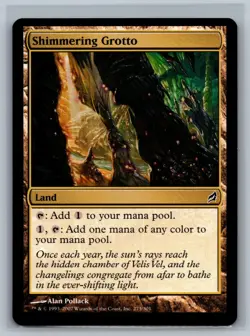 Magic The Gathering Lorwyn 4x Shimmering Grotto #273/301 MTG TCG CCG Playset - Image 1