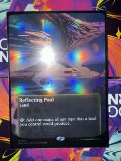Reflecting Pool Borderless *FOIL* 0081 [Edge of Eternities] Magic MTG - Image 1