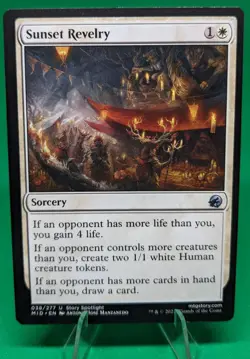 x1 Sunset Revelry MID MTG 38/277 UNCOMMON M/NM 1x - Image 1