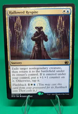 MTG Hallowed Respite Innistrad: Midnight Hunt 227/277 Regular Rare - Image 1