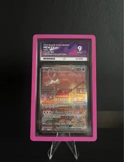 Pokemon MEW Black Star Promo Graded Card Slab ACE - Image 1