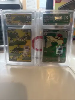 Pokemon Slab Bundle Collectible Graded 10 - Image 1