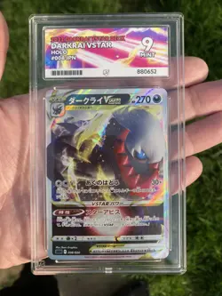 Darkrai VSTAR Deck 008/020 JPN 2022 Pokemon TCG Ace 9 graded slab - Image 1