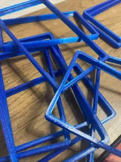 x10 PSA/CGC SLAB Graded Guard Holder Case 3D Print Pokemon And Tcg Cards BLUE - Image 2