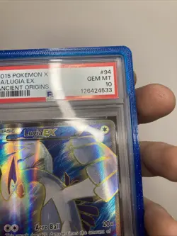 PSA/CGC SLAB Graded Guard Holder Case 3D Print For Pokemon And Tcg Cards BLUE - Image 5