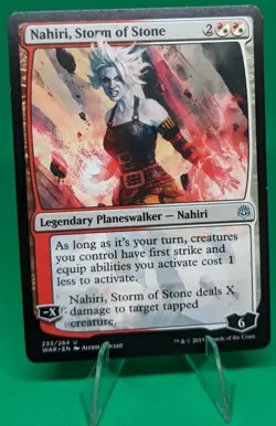 Nahiri, Storm of Stone [War of the Spark] Magic MTG - Image 1
