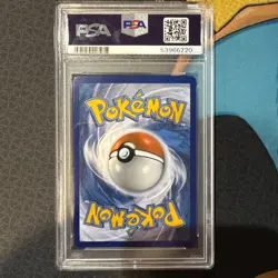 PSA 9 MINT Shining Volcanion 27/73 HOLO RARE Pokemon Shining Legends Graded Slab - Image 2