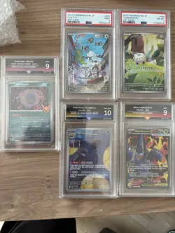 Pokemon TCG Graded Card Slab Bundle 5 Cards - Image 1