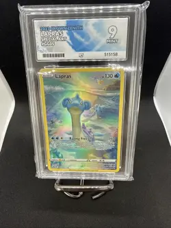 Lapras GG05/GG70 Ace 9 Graded Pokemon TCG Slab - Image 1