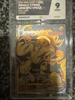 Pokemon Graded Slab Bundle 3 Gold Cards All Mint 9 - Image 4