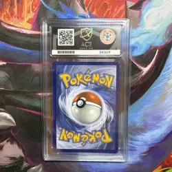 Pokemon Mega Charizard X EX 023 UPC Promo Pokemon Graded Slab ACE 10 - Image 2