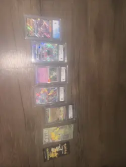 Pokemon TCG Slab Bundle Cgc Set Graded &packs - Image 1