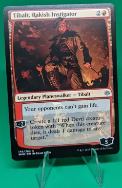 MTG Tibalt, Rakish Instigator War of the Spark 146/264 Regular Uncommon - Image 1
