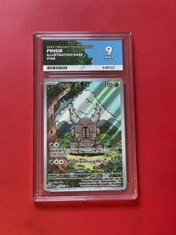 Pinsir Illustration Rare Ace Graded Slab Pokemon Card from Twilight Masquerade - Image 1