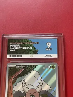 Pinsir Illustration Rare Ace Graded Slab Pokemon Card from Twilight Masquerade - Image 3