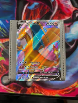 Charizard V SWSH050 Promo Full Art - NM Pokemon Card - Image 1