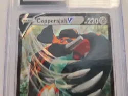 Pokemon Card- Copperajah V 136/192 Swsh02: Rebel Clash Holo - CGC 10 Graded - Image 3