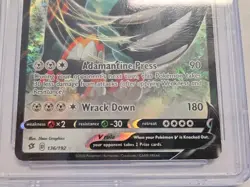 Pokemon Card- Copperajah V 136/192 Swsh02: Rebel Clash Holo - CGC 10 Graded - Image 4