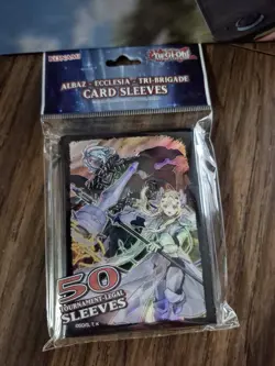 YuGIOh Albaz - Ecclesia - Tri-Brigade Card Sleeves - Image 1