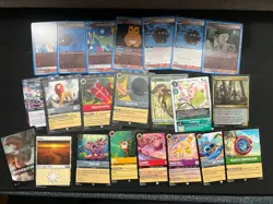 Assorted TCG Card Collection Pokemon One Piece Disney Magic Union Lot Card Deck - Image 5