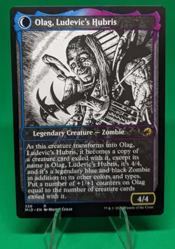 MTG Ludevic, Necrogenius Olag, Ludevic's Hubris Innistrad: Midnight Hunt - Image 2
