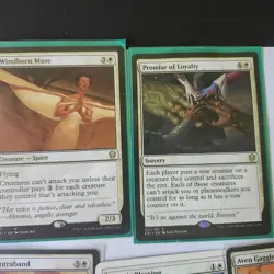 Lot of 6 MtG White Cards (B): 2 Rare or Higher +4 quality common/uncommon - Image 2