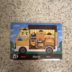 Nintendo Animal Crossing Marty Sanrio Collaboration Pack amiibo Card s2 - Image 1