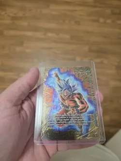 Bandai Dragon Ball Super Card Game UI Goku Energy Marker Foil Card E-127 - Image 1