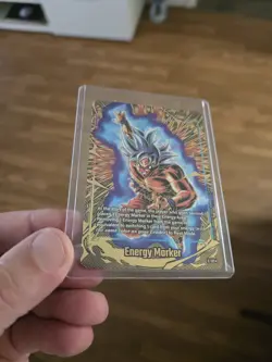 Bandai Dragon Ball Super Card Game UI Goku Energy Marker Foil Card E-127 - Image 3
