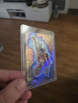 Bandai Dragon Ball Super Card Game UI Goku Energy Marker Foil Card E-127 - Image 4