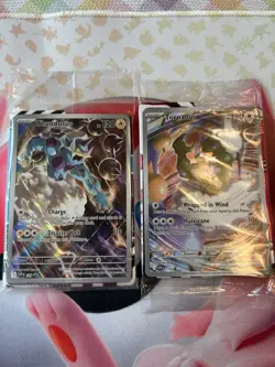 Tornadus 210 & Thundurus 209 Pokemon TCG Black Bolt White Flare ETB Promo Cards - Image 1
