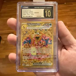 Charizard EX Obsidian Flames Hyper Rare Holo Card 228/197 PRISTINE 10 - Image 5