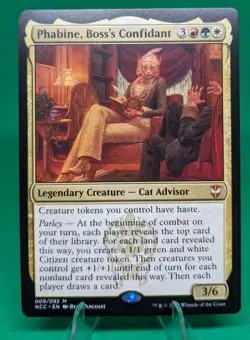 MTG Phabine, Boss's Confidant Commander: Streets of New Capenna 009/093 Regular - Image 1