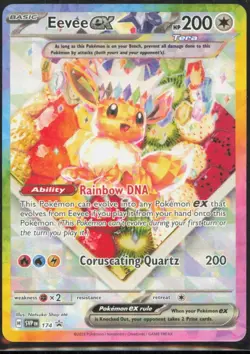 Eevee ex Promo SV: Scarlet & Violet Promo Cards #174 [Near Mint] Pokemon TCG - Image 1