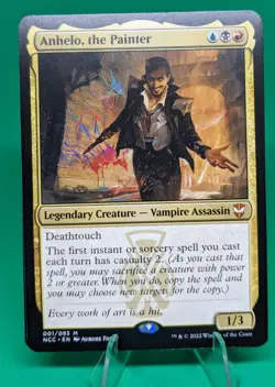 MTG Anhelo, the Painter Commander: Streets of New Capenna 001/093 Regular Mythic - Image 1