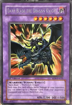 Dark Blade the Dragon Knight RDS-EN035 1st Edition Rare HP - Image 1