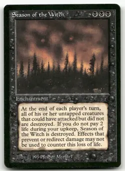 Season of the Witch (NM) The Dark DRK Magic MTG - Image 1