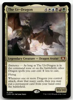 The Ur-Dragon #361 (NM) Commander Masters CMM Magic MTG - Image 1