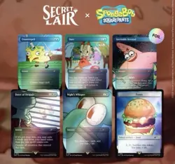 MTG Secret Lair: SpongeBob SquarePants Internet Sensation Foil SEALED - Image 1