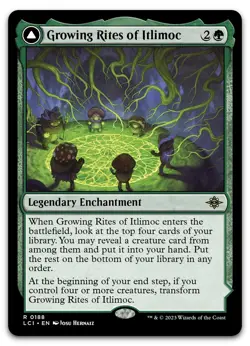 Growing Rites of Itlimoc #188 (NM) Lost Caverns of Ixalan LCI Magic MTG - Image 1