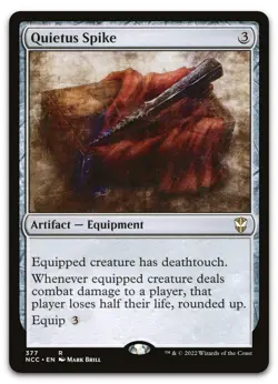 Quietus Spike #377 (NM) Streets New Capenna NCC Magic MTG - Image 1