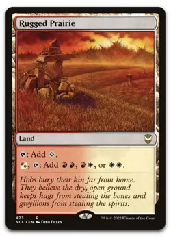 Rugged Prairie #423 (NM) Streets New Capenna NCC Magic MTG - Image 1