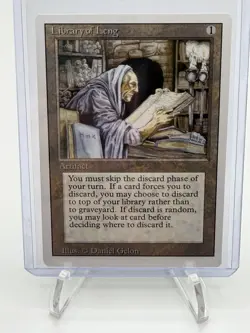 1x Library of Leng 3rd Edition Revised NM, Magic the Gathering MTG - Image 1