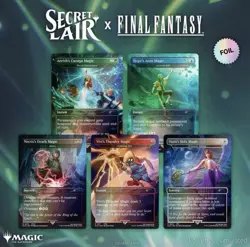 MTG Secret Lair x Final Fantasy: Grimoire [Rainbow Foil] English Edition - Image 1