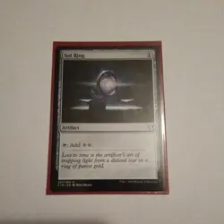 1x MTG Magic The Gathering TCG Sol Ring - Rare - Commander - Image 1