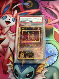2000 POKEMON GAME MOVIE POKEMON 2000 MOVIE ANCIENT MEW PSA 8 - Image 1